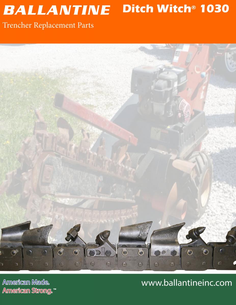 Trencher Replacement Parts Catalog. Auburn®