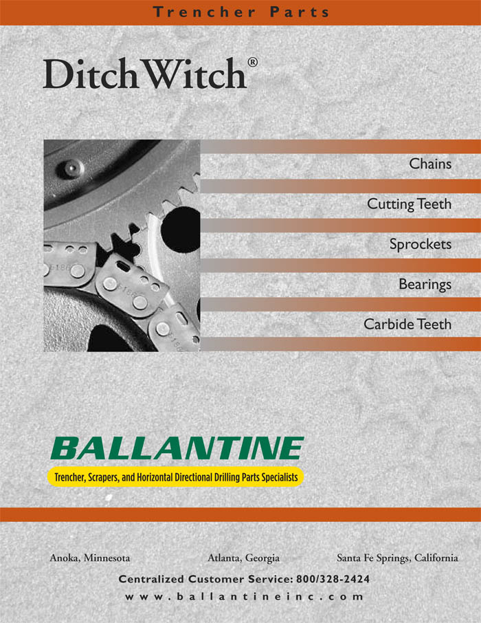 Vermeer trencher parts diagram